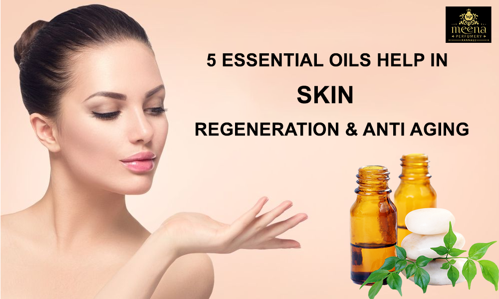 Top 5 essential oils help in skin regeneration and anti ageing